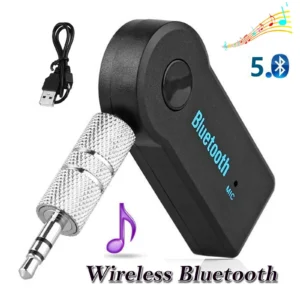 2 in 1 Wireless Bluetooth 5.0 Receiver Adapter 3.5mm Jack